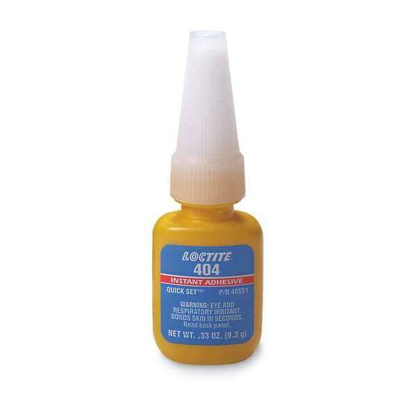 Loctite 135465 Instant Adhesive, 404 Series, Clear, 0.33 Oz LOCTITE - KOEEK