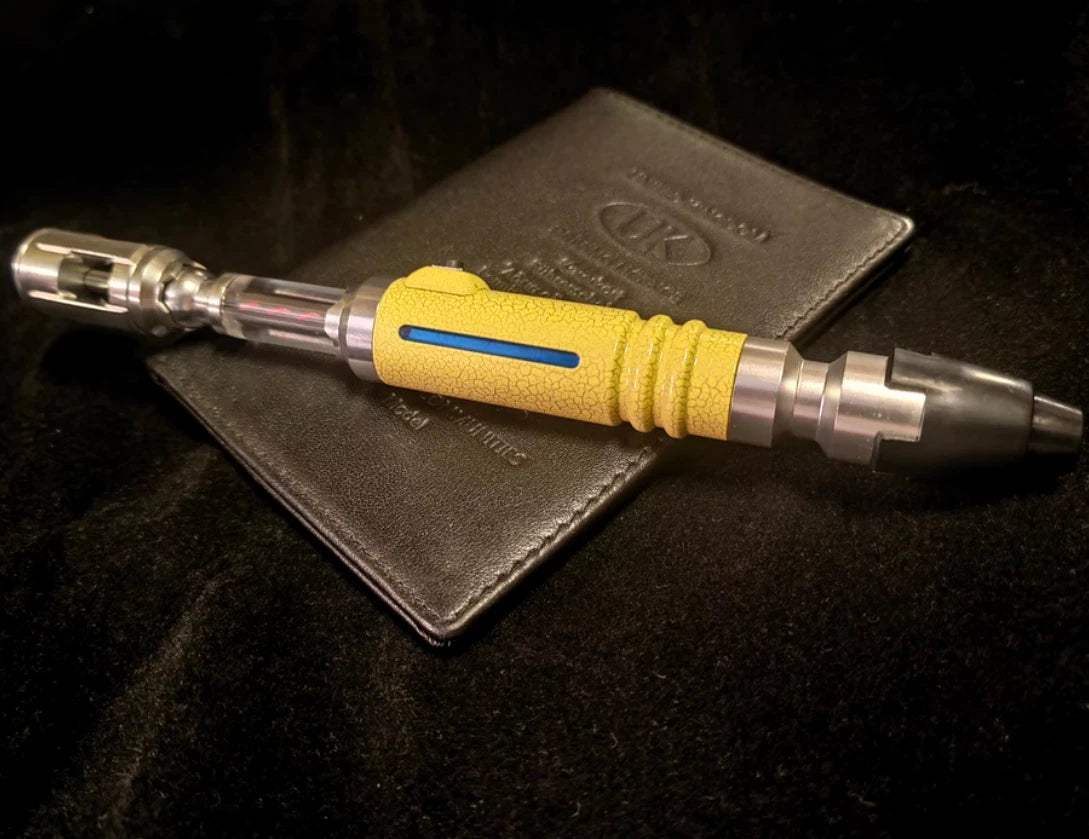 US NOW! Doctor Who Master 9th Sonic Screwdriver Scalable LED Replica Prop Gifts 07FC0E-D4 - KOEEK