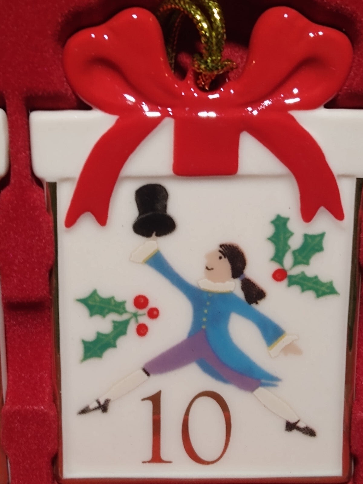 Lenox 12 Days Of Christmas Ornaments Set Of (12) m.s.r.p is $160.00 LENOX - KOEEK