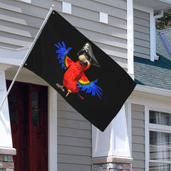 new Pirate Parrot Flag 3x5 Ft Outside Breeze Outdoor One Size, 07FC0E-D4 - KOEEK