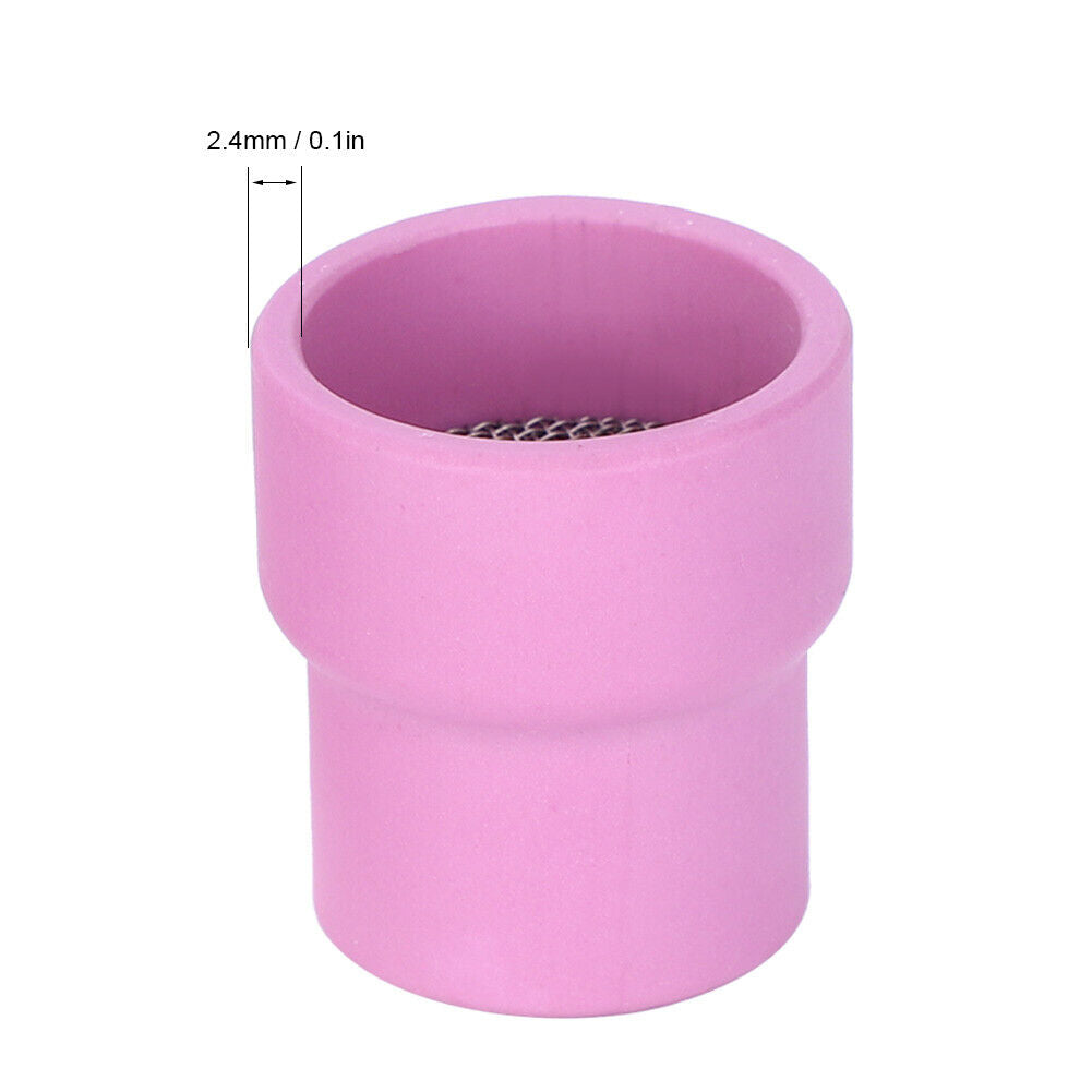 new 2Pcs Industrial Ceramic Welding Cup For WP‑9/20/25 Series ‑Cooled Torch 12 koeek - KOEEK