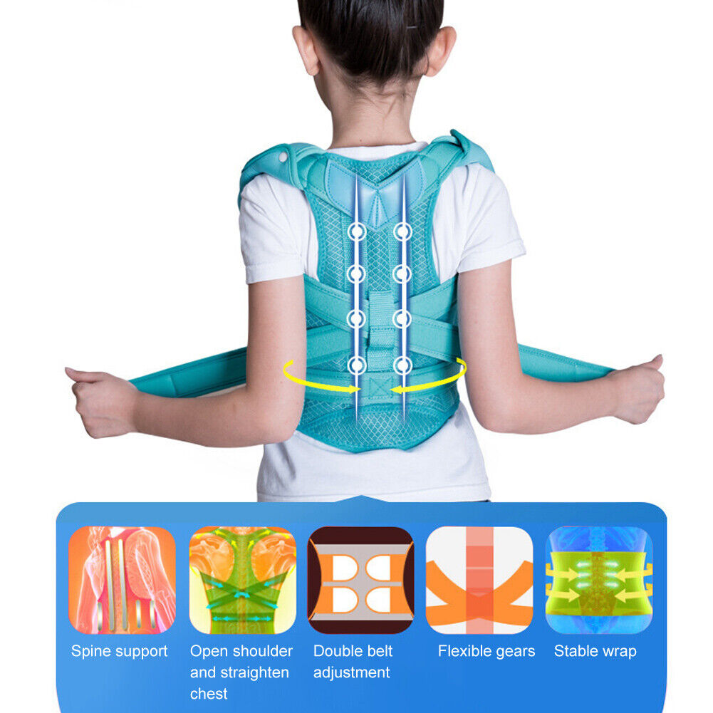 new Hunchback Correction Belt Posture Corrector Brace Back Spine Belt(XL ) HGF koeek - KOEEK