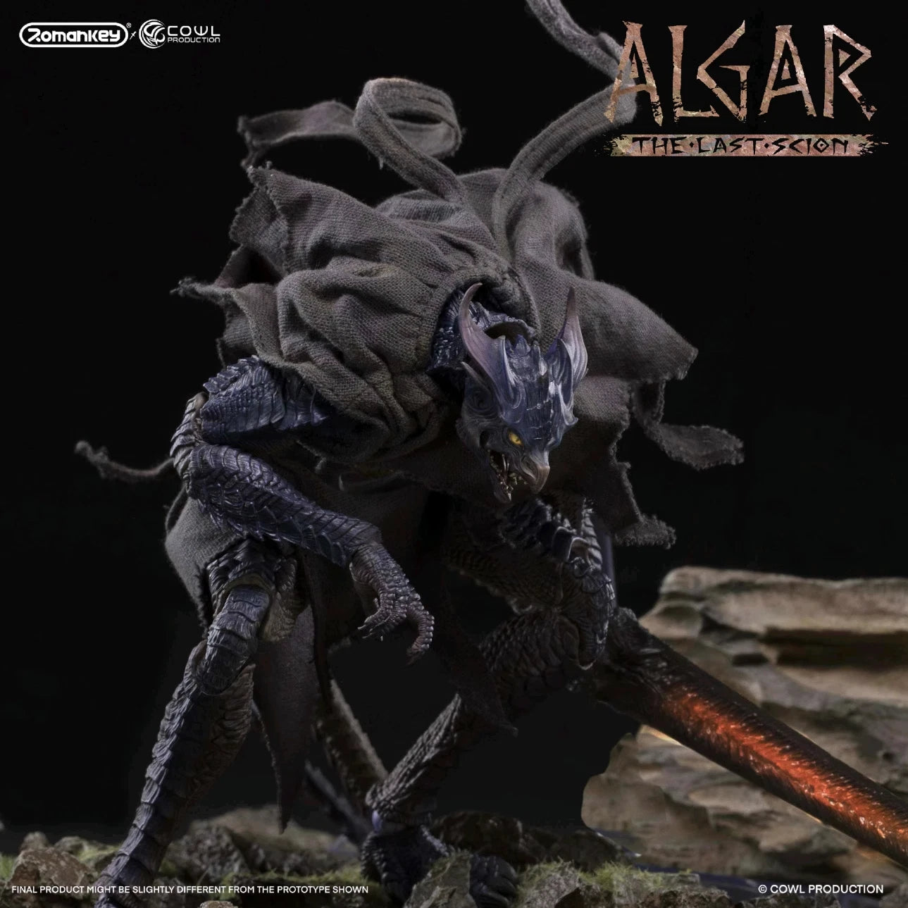 Romankey X COWL 1/12 The Last Scion Algar Collectible Action Figure Model Gifts ROMANKEY_X_COWL - KOEEK