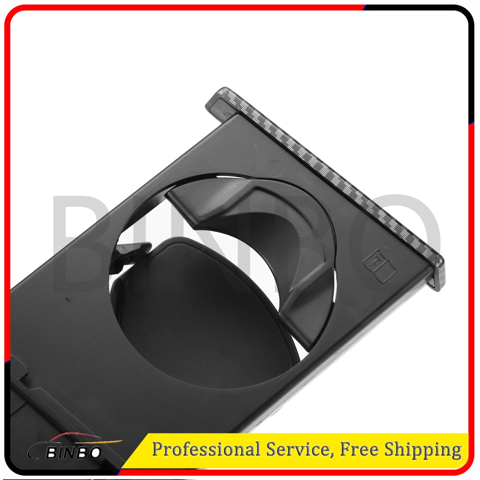 Carbon Fiber Cup Holder Right Passenger For BMW E90 E91 E92 325i 330i 335i 328i 07FC0E-D4 - KOEEK