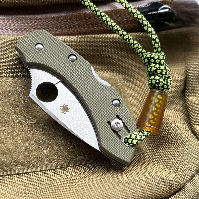 PEI Knife Lanyard Bead Paracord Necklace Pendant Bracelet Making EDC Charm DIY 07FC0E-D4 - KOEEK