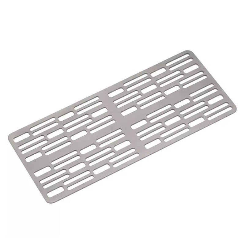 EDC Outdoor Titanium Picnic Barbecue Net Charcoal Grill  Portable Barbecue Board EDC - KOEEK