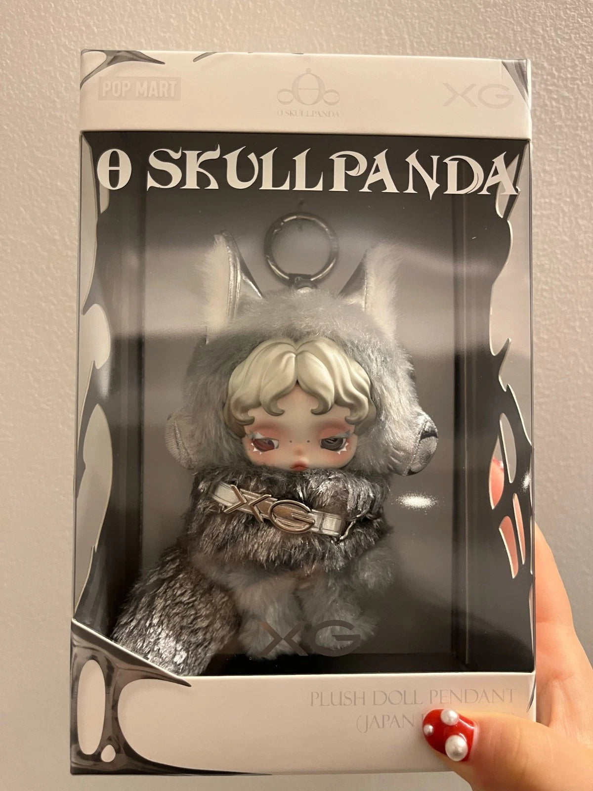 SKULLPANDA x XG Plush Doll Pendant Japan Exclusive Plush Doll Gift 07FC0E-D4 - KOEEK