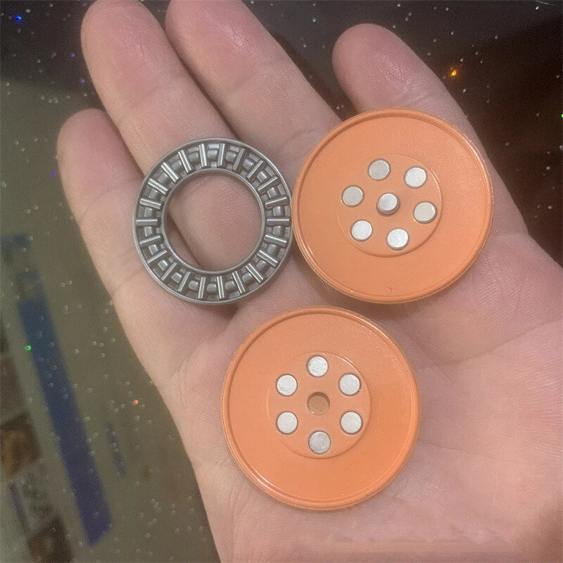 Metal Fidget Spinner Toy EDC Toys Fidget Slider Push-Papa Coins Toy Not With Box 07FC0E-D4 - KOEEK