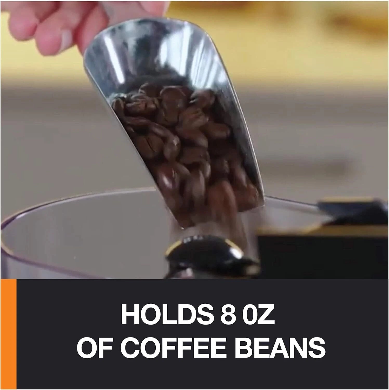 Precision Flat Burr Coffee Grinder, 12 Fineness of Grind Settings, Black 07FC0E-D4 - KOEEK