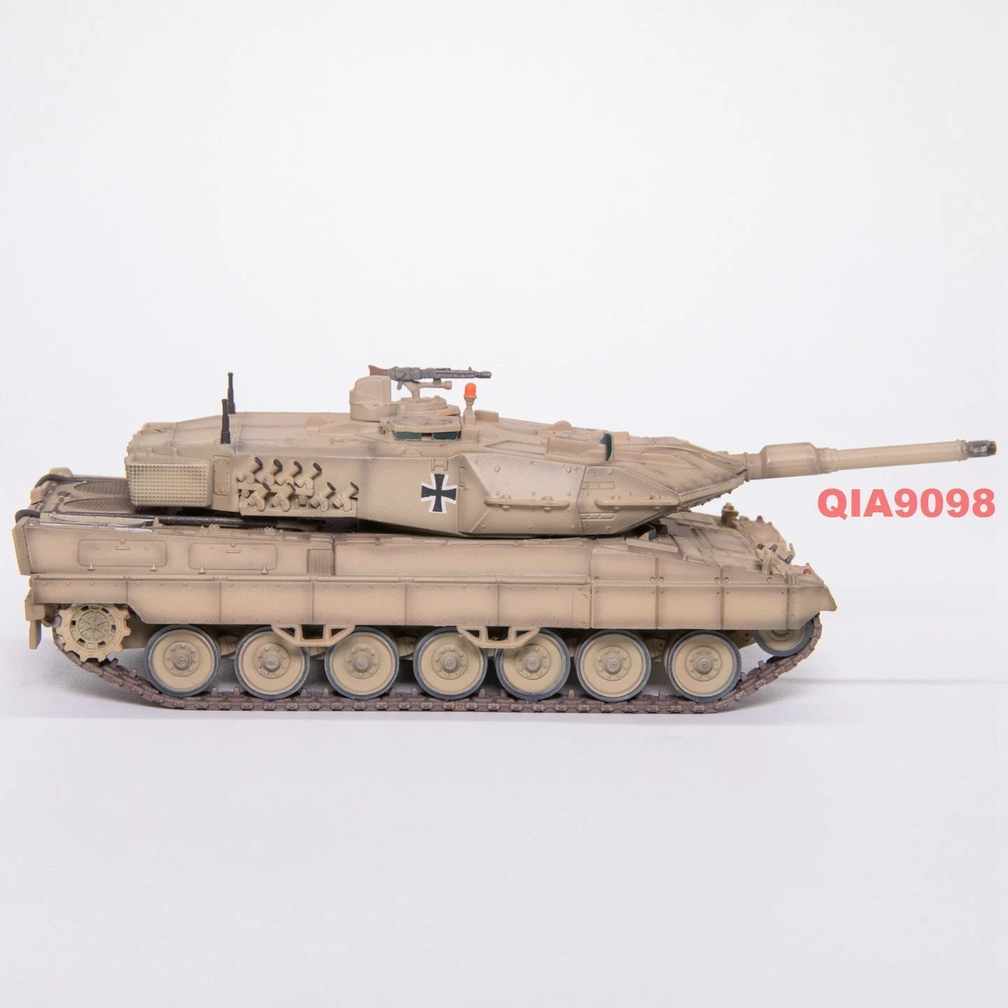 1:72 Scale German Leopard 2A5 Main Battle Tank Desert Metal Plastic Model 07FC0E-D4 - KOEEK