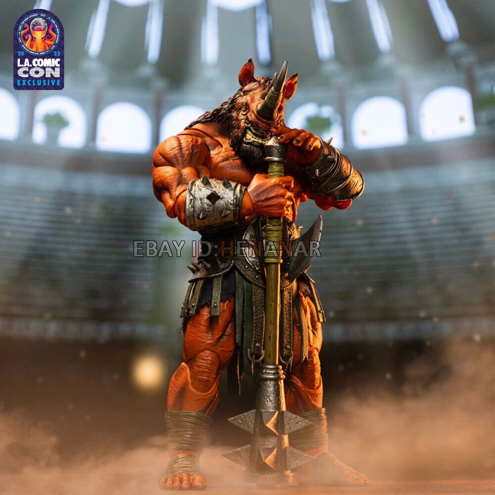 Xesray1/12 Fight for Glory Red Rhinoceros LACC Exclusive Action Figure Model XESRAY - KOEEK
