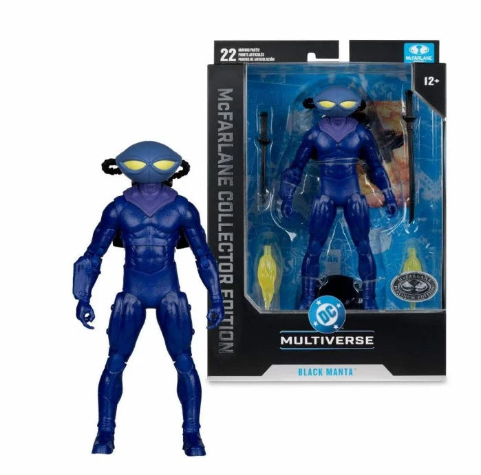 McFarlane DC Multiverse Black Manta Platinum Edition 7" Action Figure Collector MCFARLANE - KOEEK