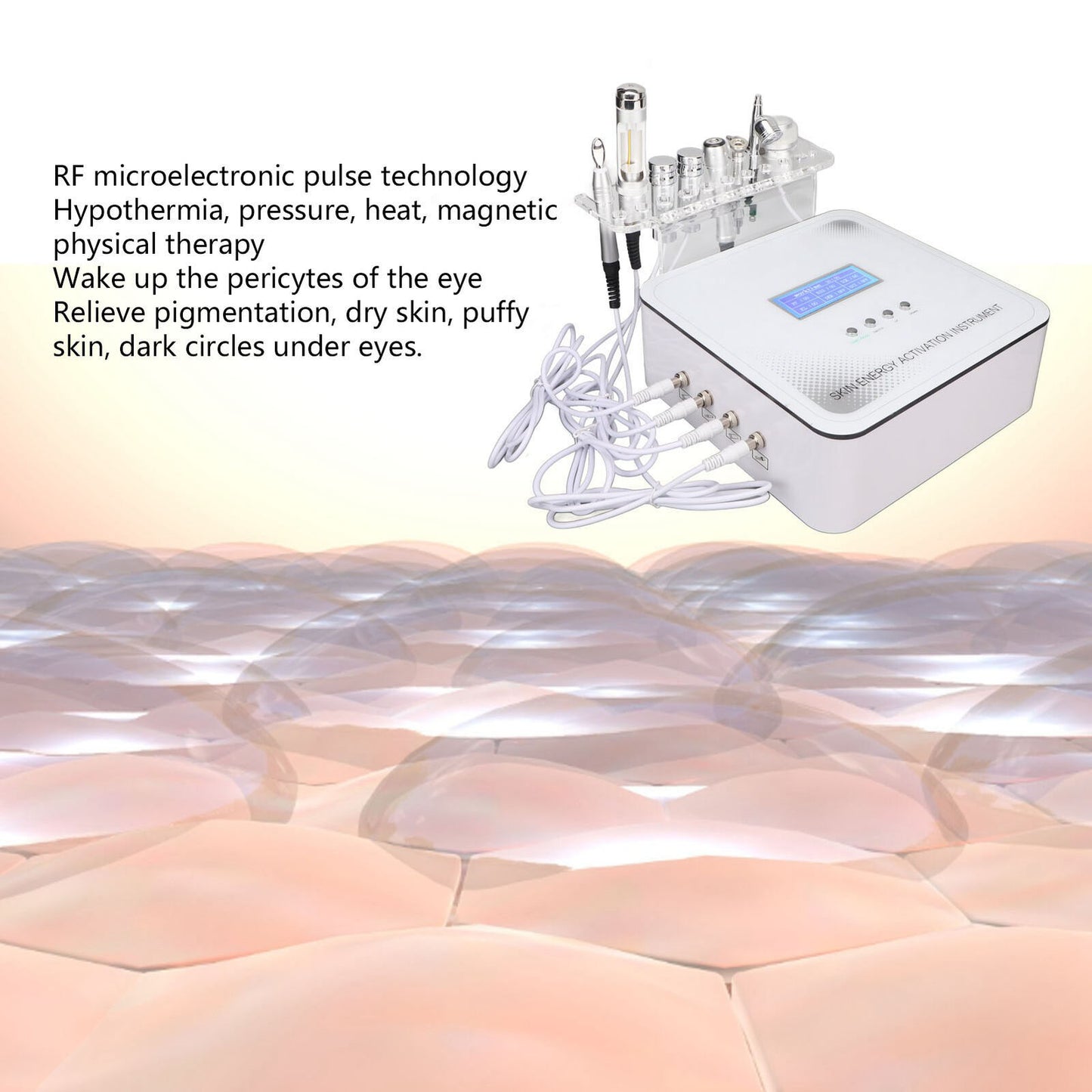 ny 4 In1 RF Microdermabrasion Machine Skin Rejuvenation Face Lifting Wrinkle Re