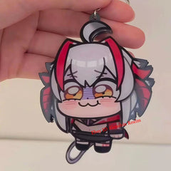 Anime Arknights Wiš'adel Acrylic Keychain Backpack Pendant Decor Gift 07FC0E-D4 - KOEEK
