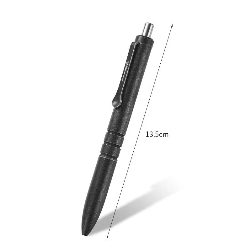 EDC Titanium Ballpoint Pen Signature Writing Pocket Pen Business Office Gift Hot 07FC0E-D4 - KOEEK