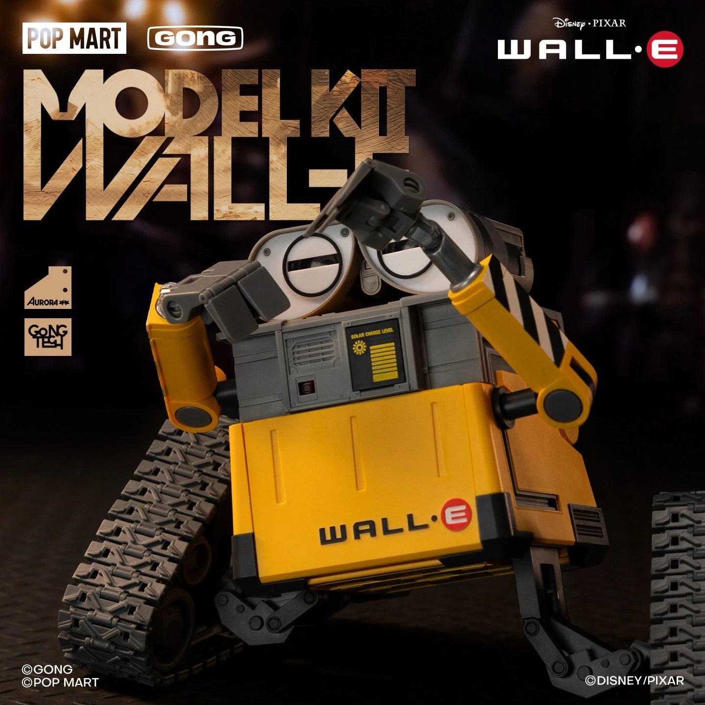 GONG WALL‑E Robot Model Kit Assembly Action Figure Gift Toy  Collectible GONG - KOEEK