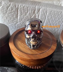 STOCK! Terminator T2 T800 ENDOSKELETON 1/4 Scale Figure Skull Model LED Eyes 07FC0E-D4 - KOEEK