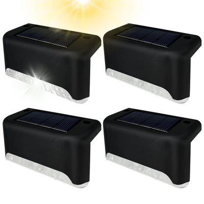 new 4PCS Deck Solar Light Waterproof Solar Lights with Intelligent Light Sensor lamp koeek - KOEEK