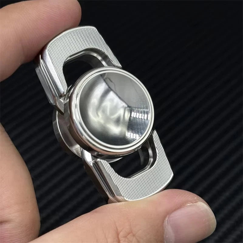 Fashion Stainless Steel EDC Hand Spinner Creative Fingertip Rotating Toys 07FC0E-D4 - KOEEK