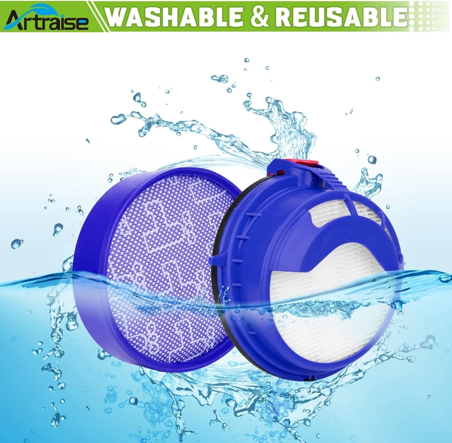 Filter cartridge replacement kit, suitable for all DC25 models 07FC0E-D4 - KOEEK