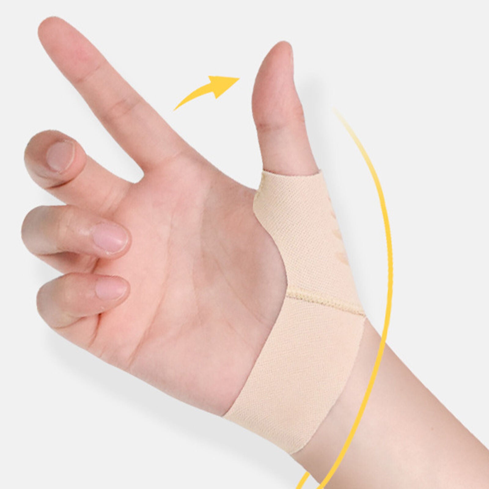 new Thumb and Wrist Brace Elastic Thumb Support Brace Layer Thumb Sleeve Protector koeek - KOEEK