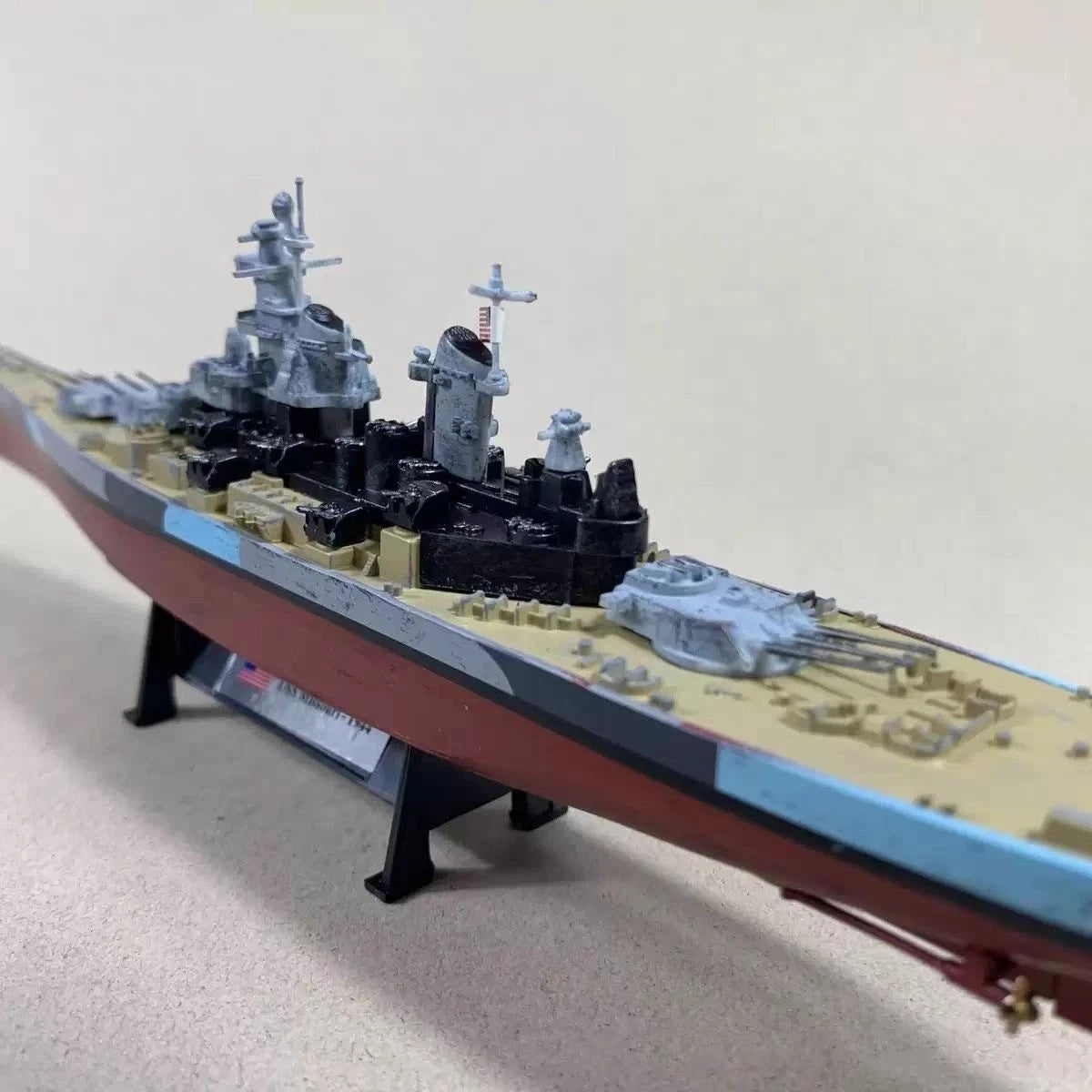 1/1000 USS Missouri 1944 Diecast Model Finished Military Ship Collectible 07FC0E-D4 - KOEEK