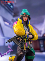 Official 1/6 Scale VALORANT Killjoy figure statue 30cm/12inches Xmas Gifts 07FC0E-D4 - KOEEK