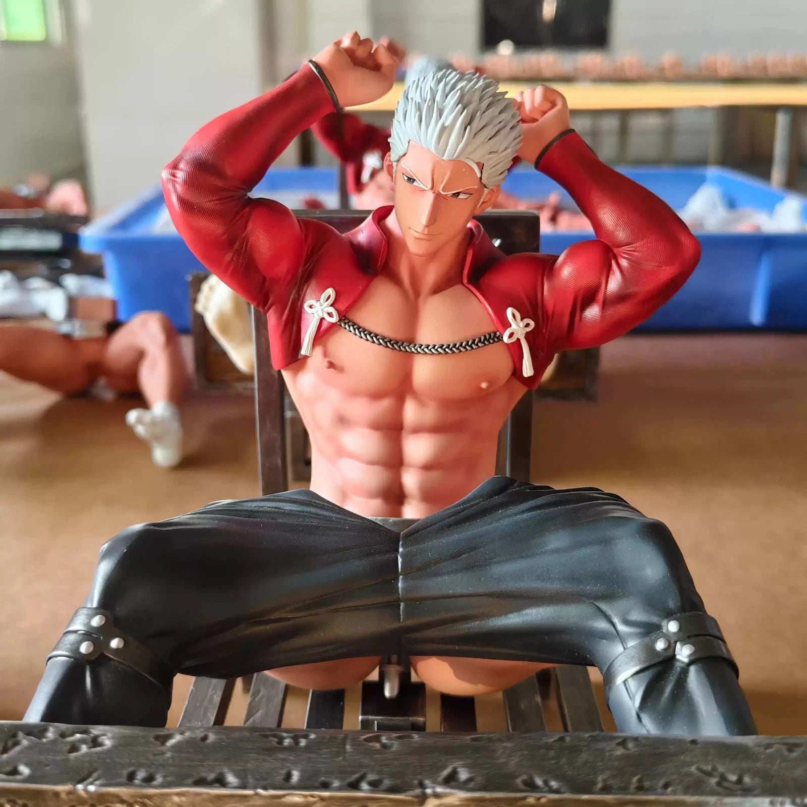 STOCK  1/6 Fate/stay night EMIYA Archer Figure Resin GK Statue Anime Model 07FC0E-D4 - KOEEK