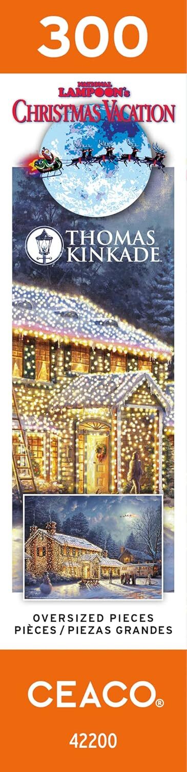new Ceaco - Thomas Kinkade - Holiday Movies - National Lampoons Xmas Vacation -... CEACO - KOEEK