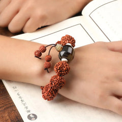 Bodhi Hand Bracelet Natural Bodhi Bracelet Ornament Chic Bracelet 07FC0E-D4 - KOEEK