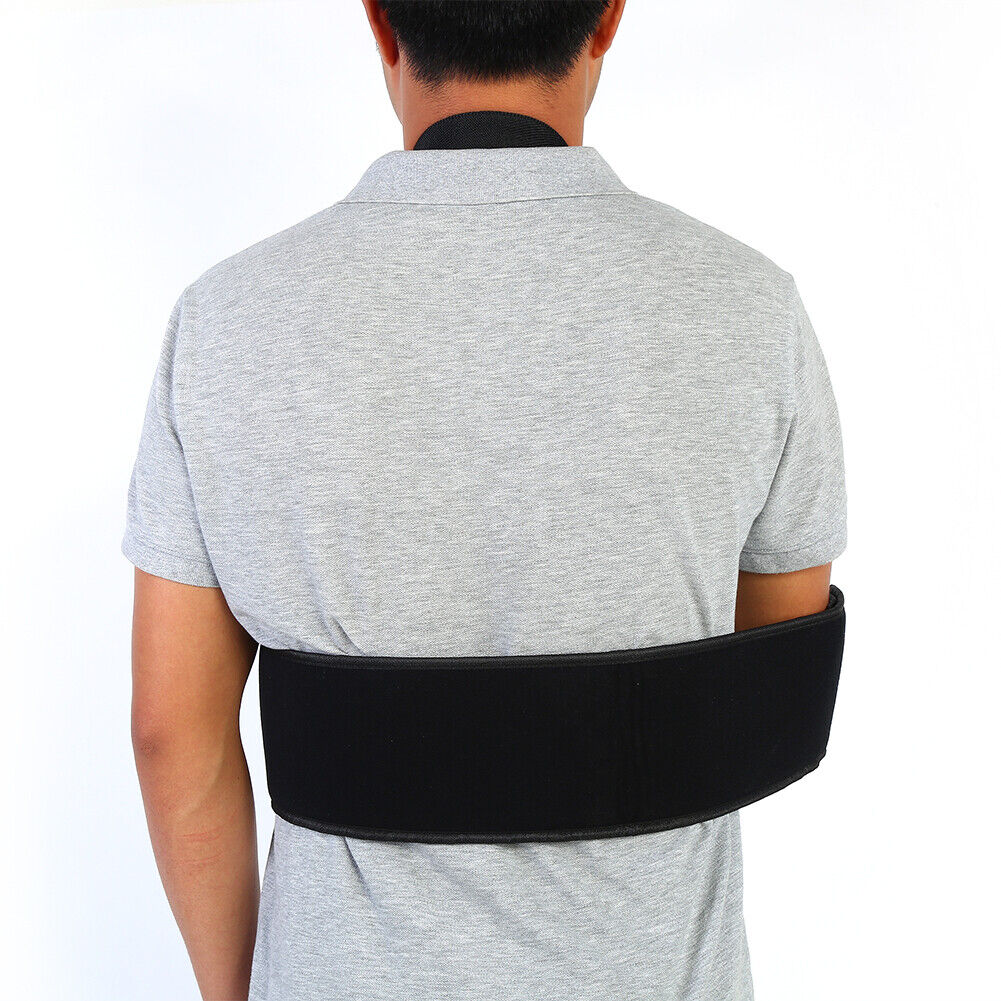 new Arm Sling Shoulder Immobilizer Arm Brace Wrist Fracture Fixation Strap HGF koeek - KOEEK