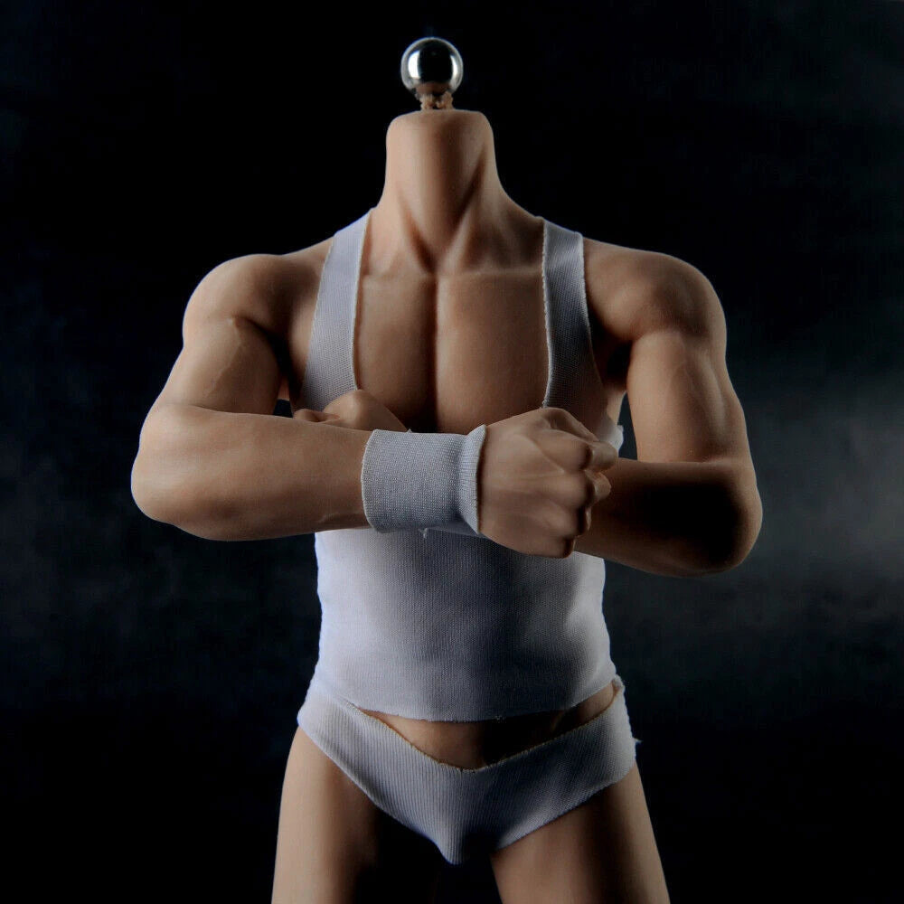 1:6 JIAOU DOLL Seamless Male Body Suntan Flexible Action Figure Changable Feet 07FC0E-D4 - KOEEK