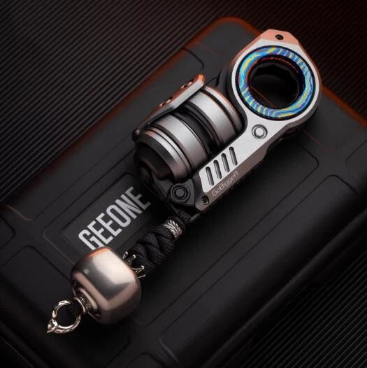 EDC Aluminum alloy Quick Silver Aurora Push Slider Multi-functional Toys Gifts 07FC0E-D4 - KOEEK