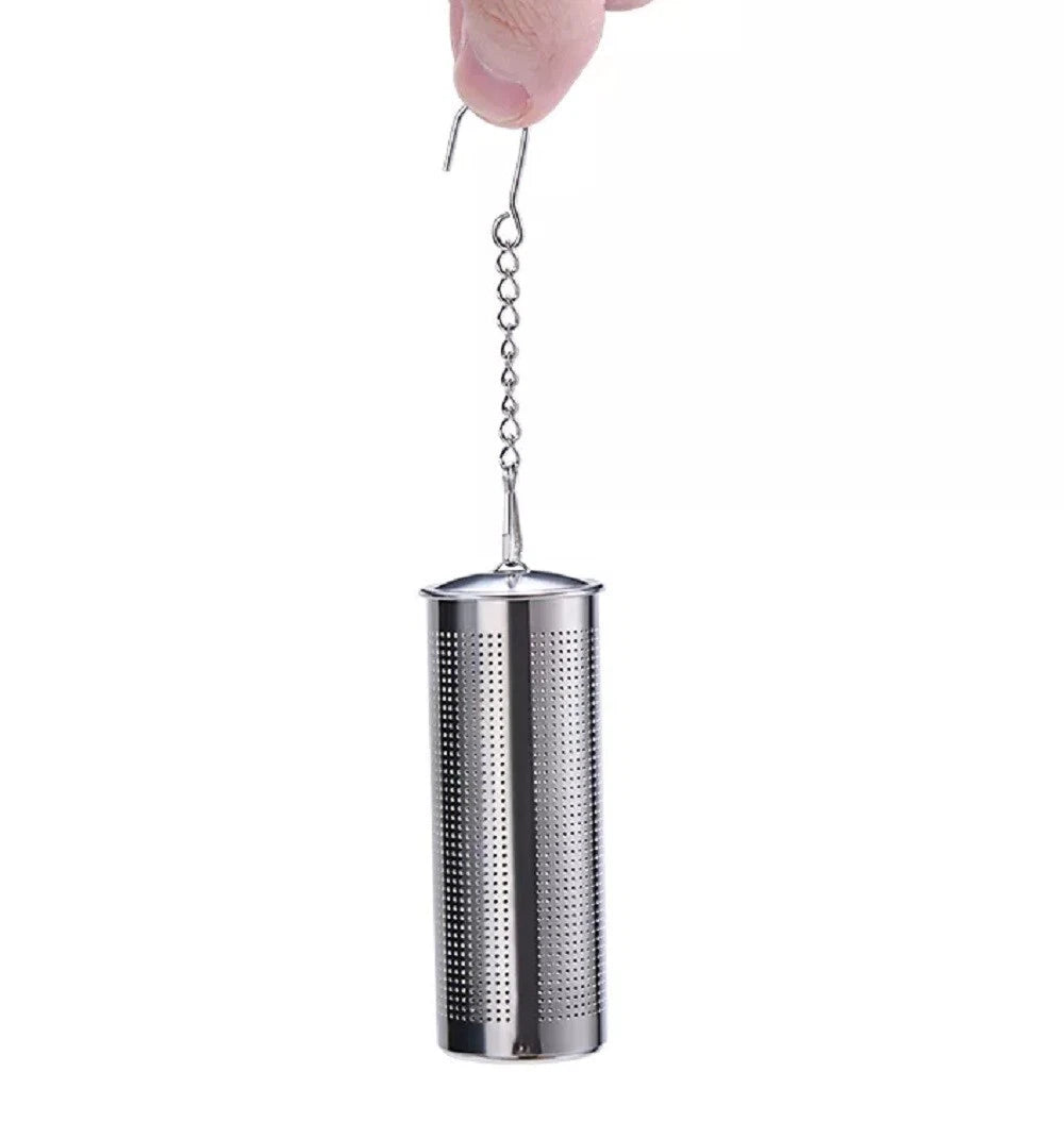 Fine Mesh Tea Ball With Chain Hook Stainless Steel Tea Infuser & Strainer 2 Pcs 07FC0E-D4 - KOEEK