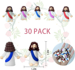 new Mini Jesus Figures, Set of 30pcs Action Figures Little Red 07FC0E-D4 - KOEEK