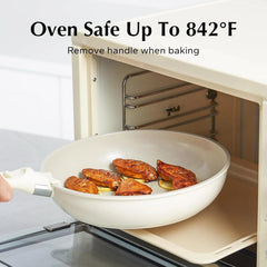 Non-Stick Ceramic Cookware Set, Non-Toxic Non-Stick Cookware Set 07FC0E-D4 - KOEEK