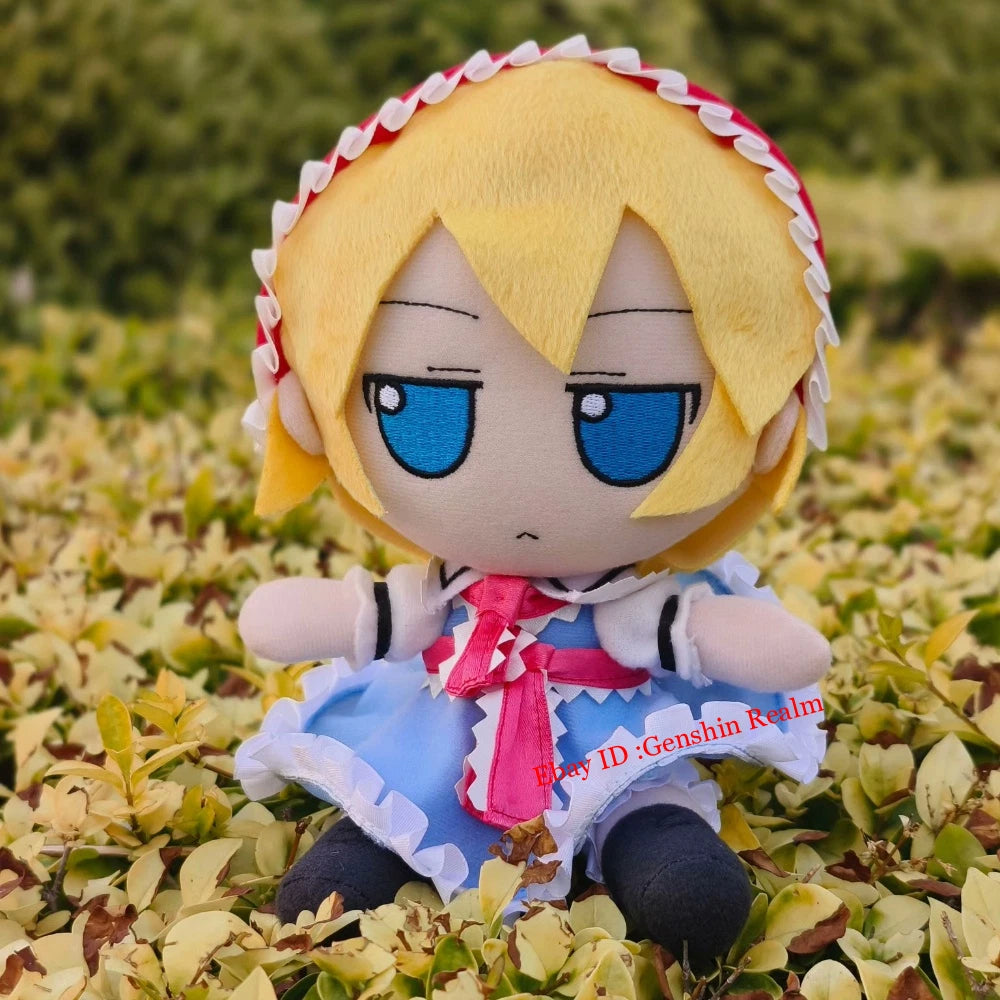 Anime Touhou Project Fumo Series Alice Margatroid Plush Doll Cartoon Gift 20cm 07FC0E-D4 - KOEEK