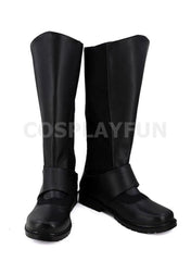 Justice League Batman Bruce Wayne Men Long Boots Cosplay Shoes Boots Halloween 07FC0E-D4 - KOEEK