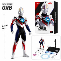ZDToys Ultraman Orb Action Figure 8" Articulated Collectible Model Toy 07FC0E-D4 - KOEEK