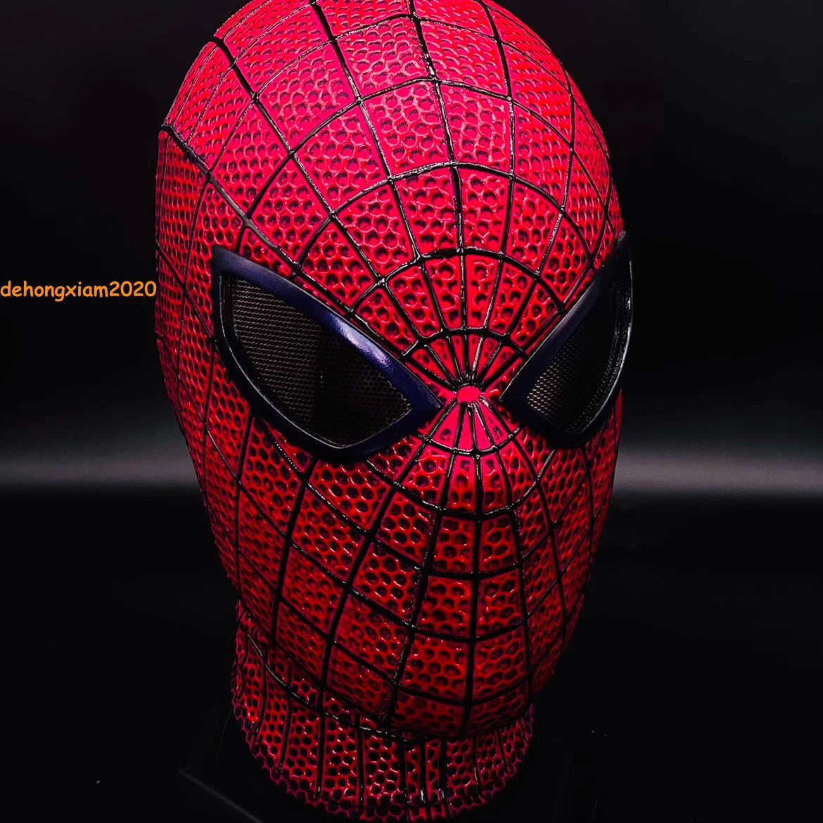1:1 The Amazing Spider-Man Spiderman Cosplay Mask Andrew Garfield Prop Handmade HANDMADE - KOEEK