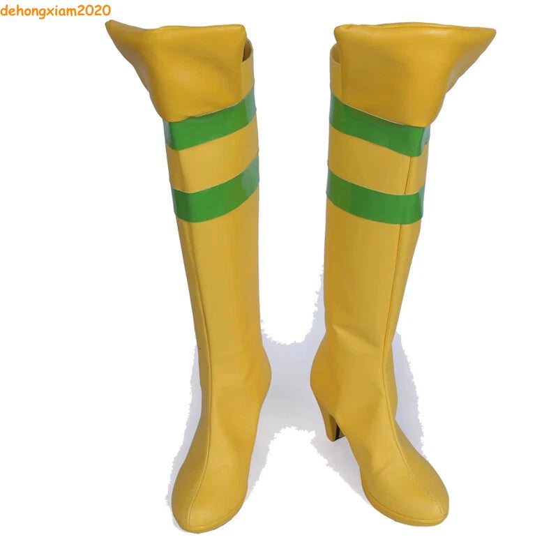 X-Men Ms. Rogue Anna Marie Shoes Boots Cosplay Customized Women/Men Comic Shoes 07FC0E-D4 - KOEEK
