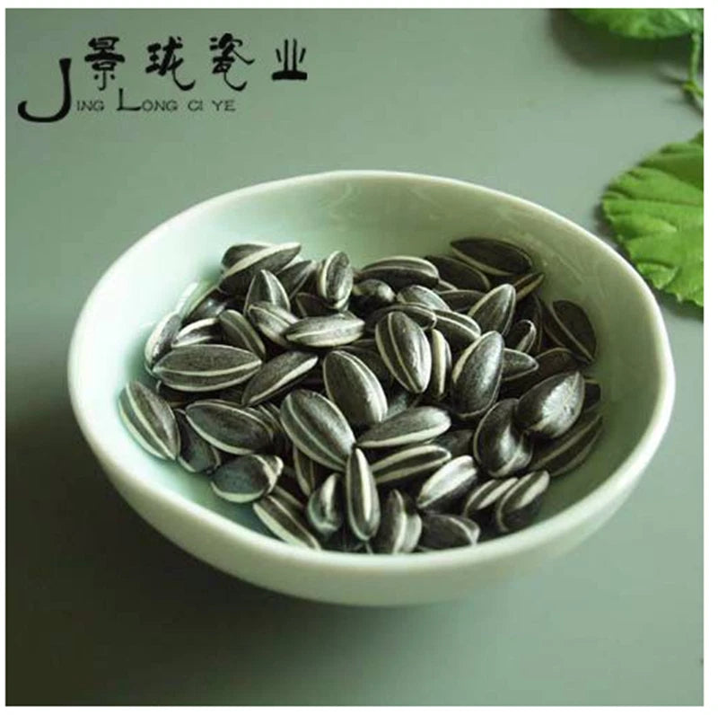 100PCS Art Ai Weiwei Yixing Porcelain Sunflower Seeds Decoration Collection 07FC0E-D4 - KOEEK