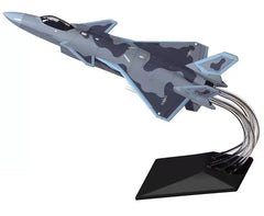 1/72 PLA J-20 Fighter Plastic Painted Unassembled Toy Model 07FC0E-D4 - KOEEK