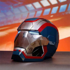 Iron Man Iron Patriot Helmet Electric Voice-control Mask Wearable Cosplay Props 07FC0E-D4 - KOEEK