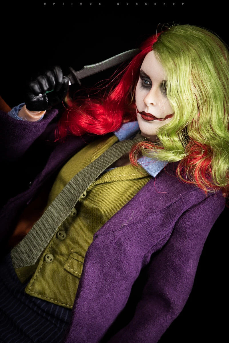 WOLFKING Female Joker Action Figure 1/6 Scale Model Toy WK89008A IN STOCK WOLFKING - KOEEK