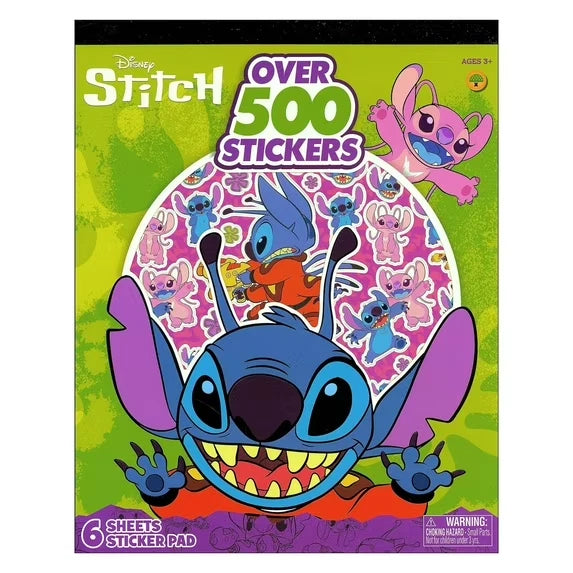 Disney Lilo & Stitch Sticker Book with 500+ Stickers for Kids Crafts Activities DISNEY - KOEEK