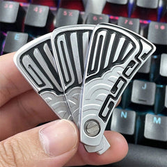 Folding Fan Haptic Slider Fidget Slider EDC Fidget Toys ADHD Tool Gifts 07FC0E-D4 - KOEEK