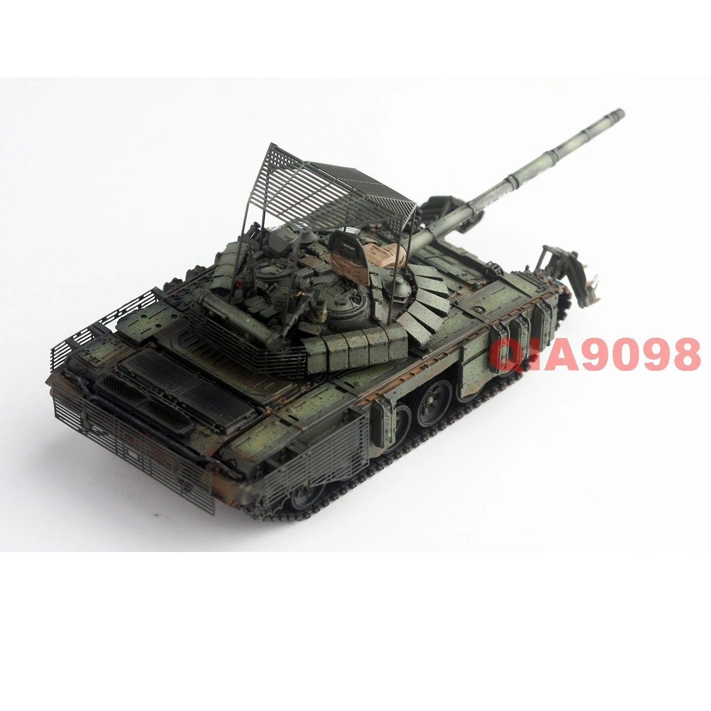 1/72 Scale Russian Army T-72B3M Main Battle Tank Green Metal + Resin Model 07FC0E-D4 - KOEEK