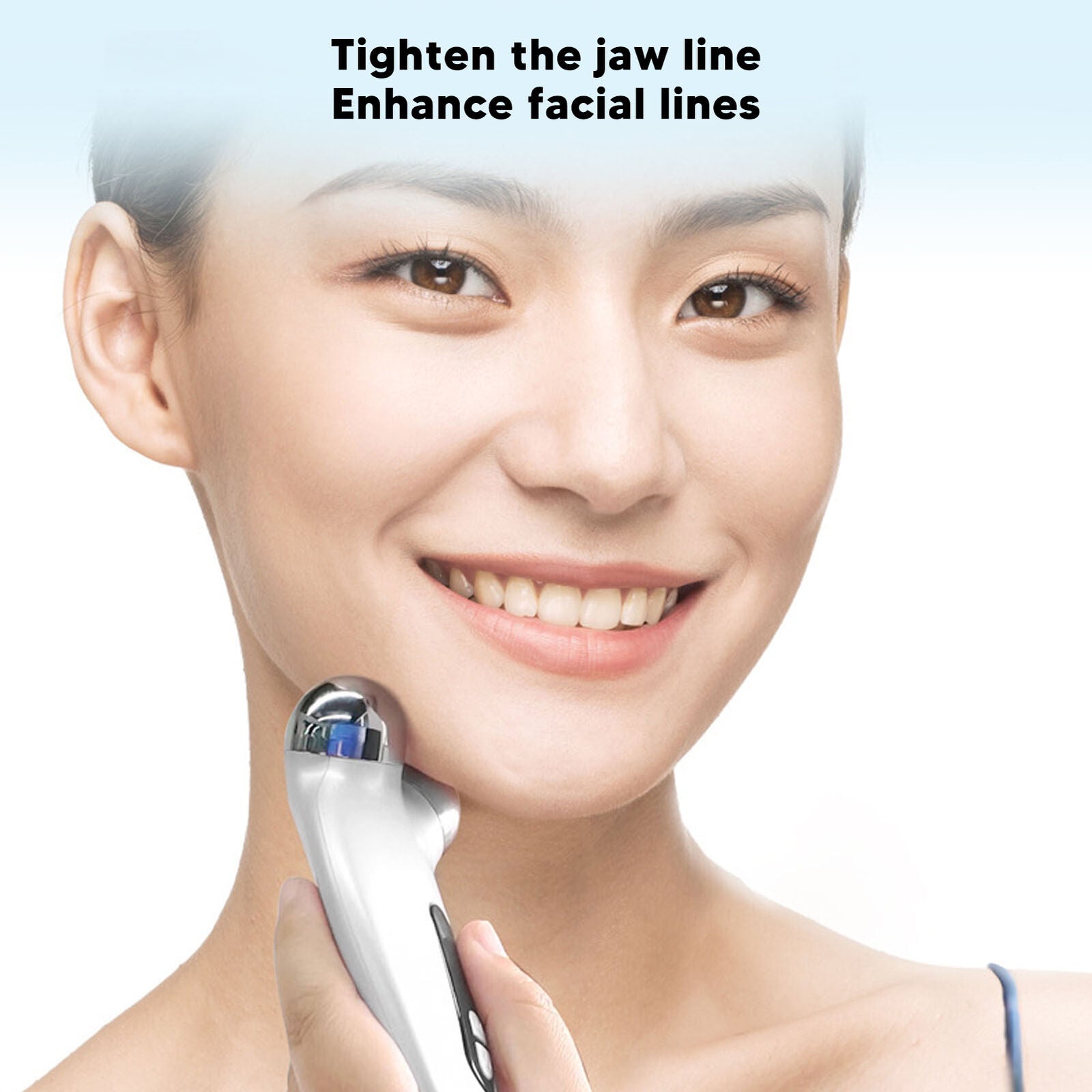 new Microcurrent Face Lift Machine Fine Lines Microcurrent Facial Massagerler HGF koeek - KOEEK