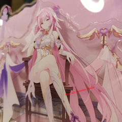 Anime Honkai Impact 3 Elysia Deluxe Acrylic Desktop Stand Figure Collection 07FC0E-D4 - KOEEK